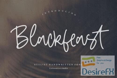 Blackfeast Signature Font YH