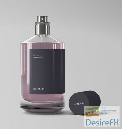 Classic Perfume PSD Mockup Template