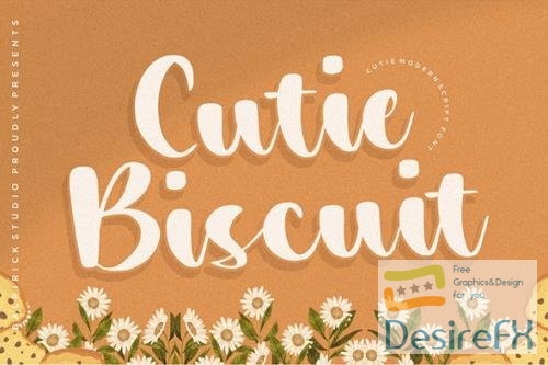 Cutie Biscuit Script Font YH