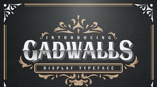 Gadwalls Display Font