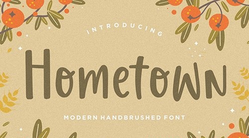 Hometown Script Font YH