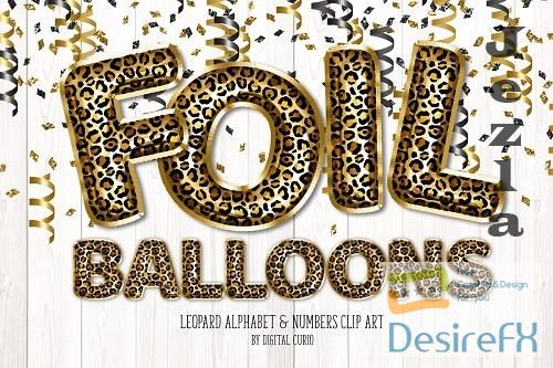 Leopard Foil Balloon Alphabet - 5760697