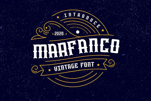 Marfanco Serif Display Font