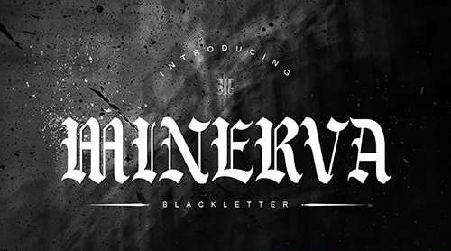 Minerva | Blackletter Font