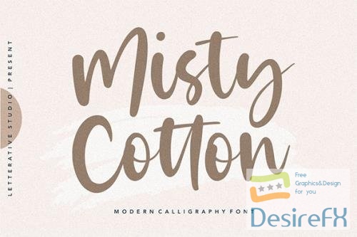 Misty Cotton Script Font YH