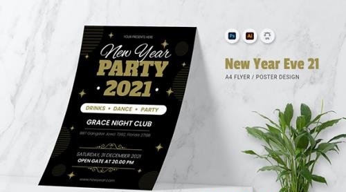 New Year 21EVE Flyer