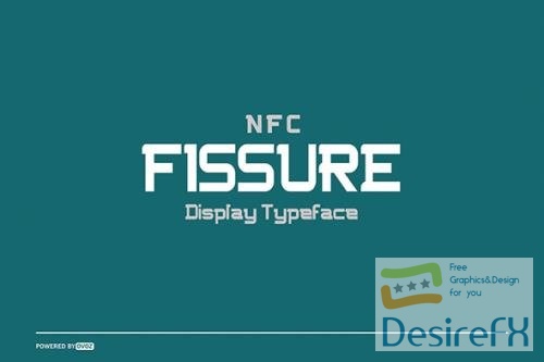NFC FISSURE DISPLAY FONT