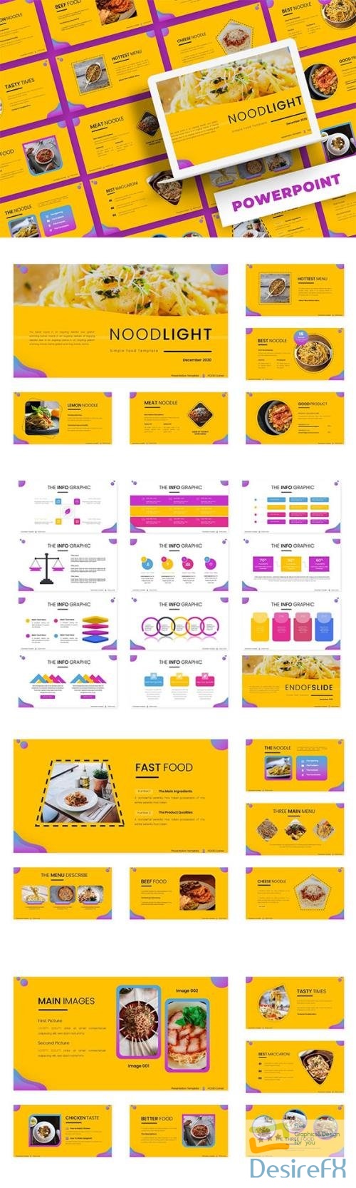 Noodlight - Powerpoint, Keynote and Google Slides Template