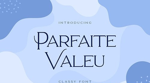 Parfaite Valeu Serif Font