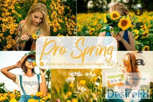 Pro Spring Mobile And Desktop Lightroom Presets - 1157467