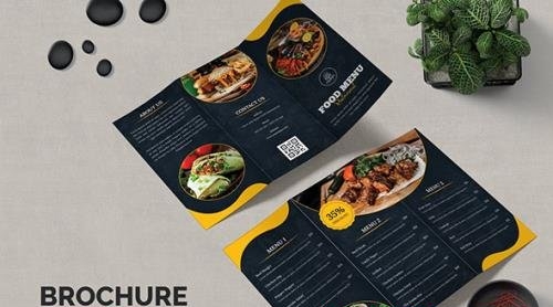 Restaurants Food Menu Brochure