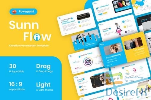 Sunflow Creative Powerpoint Template