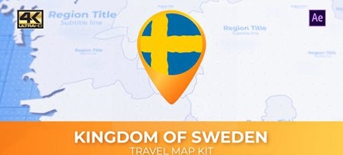 Sweden Map - Kingdom of Sweden Travel Map 29974161