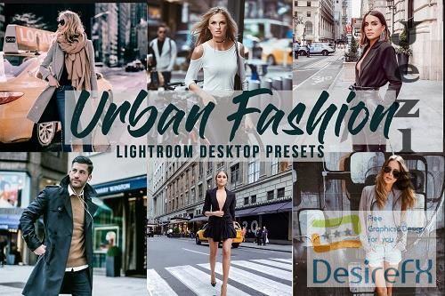 Urban Fashion - 5 Lightroom Desktop Presets