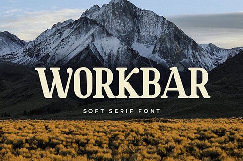 Workbar Serif Font