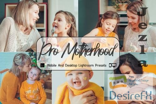 10 Pro Motherhood Mobile and Desktop Lightroom Presets