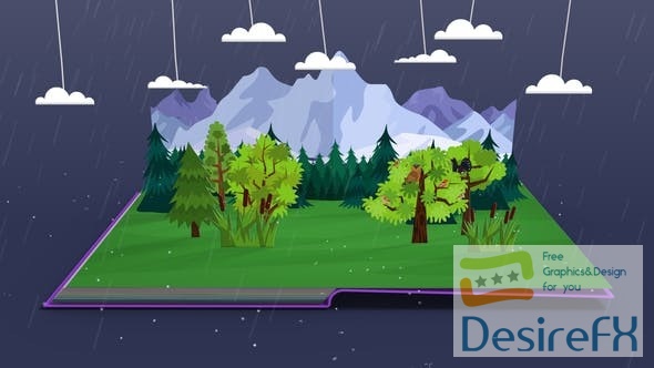 Videohive Pop-Up Book Template 27902497