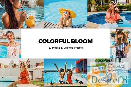 20 Colorful Bloom Lightroom Presets - 5836123