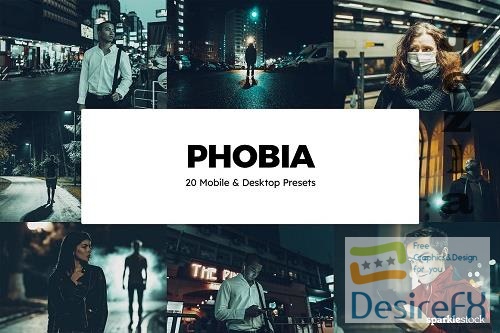 20 Phobia Lightroom Presets &amp; LUTs - 5905663