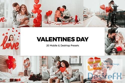 20 Valentines Day Lightroom Presets - 5877056