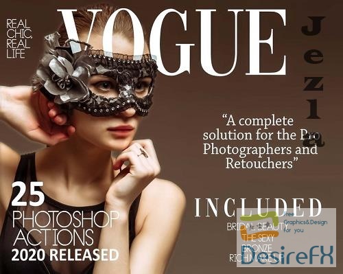 25 Vogue Photoshop Actions And ACR Presets