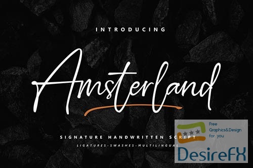 Amsterland Font