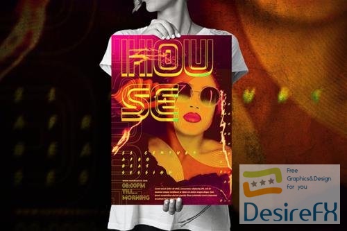 Art Music Event - Big Poster Design 5XD93MK