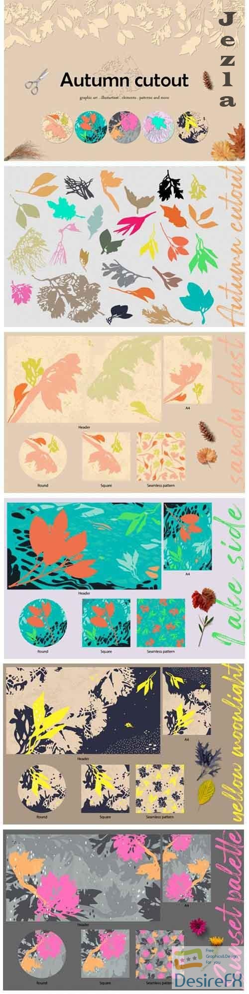 Autumn cutout: graphic art and more - 5339981