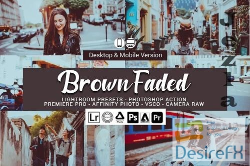 Brown Faded Lightroom Presets - 5156480