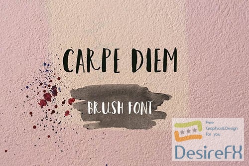 Carpe Diem Brush Font
