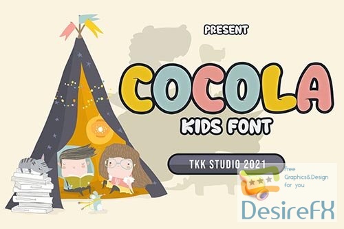 COCOLA - kids font