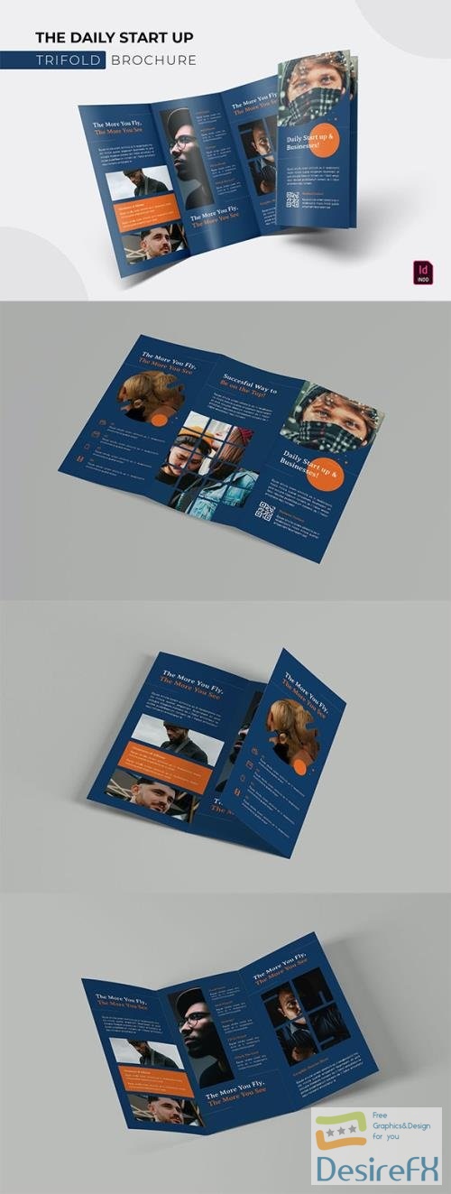 Daily Start Up | Trifold Brochure