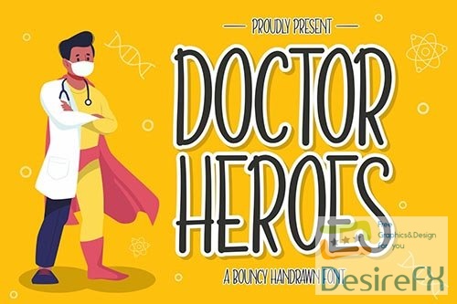 Doctor Heroes Display Font