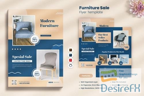 Furniture Sale Flyer PSD