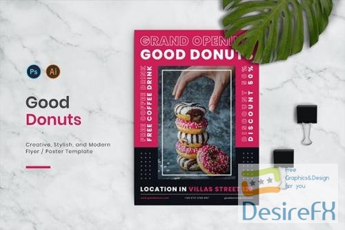 Good Donuts Flyer