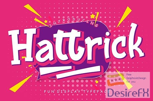 Hattrick Fun Children Typeface
