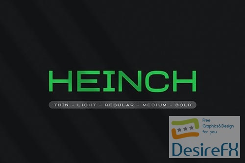 Heinch - Expanded Sans Family