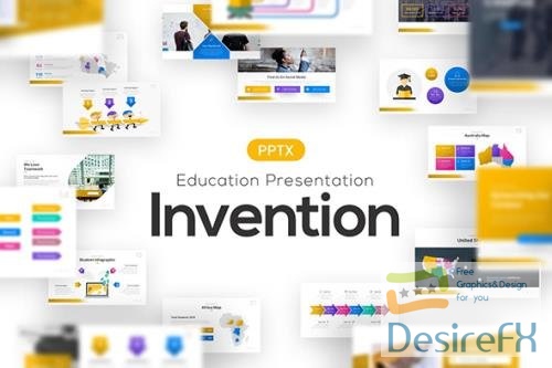 Invention Education Powerpoint Template