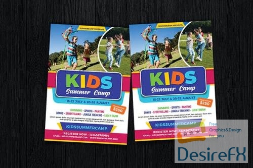 Kids Camp / Summer Camp Flyer