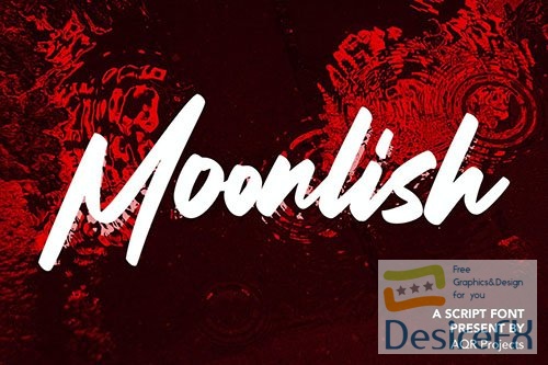 Moonlish - Script Font
