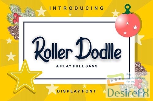 Roller Dodlle Dislpay Font