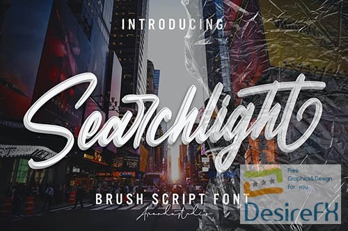Searchlight - Script Font