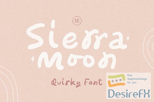 Sierra Moon - Quirky Handwritten Font