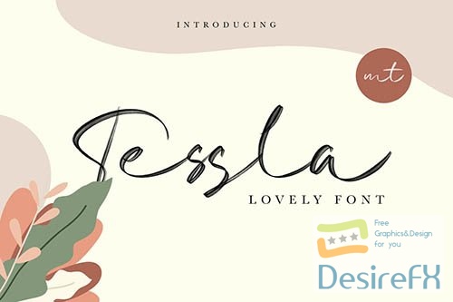 Tessla - Lovely Script Font
