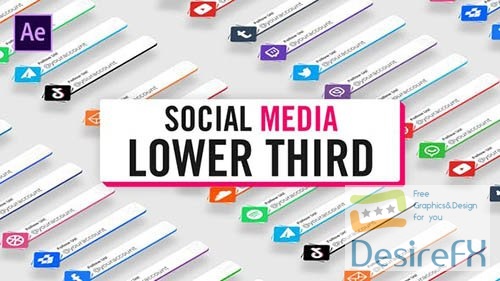 Unicolor Social Media Lower Thirds 30619256