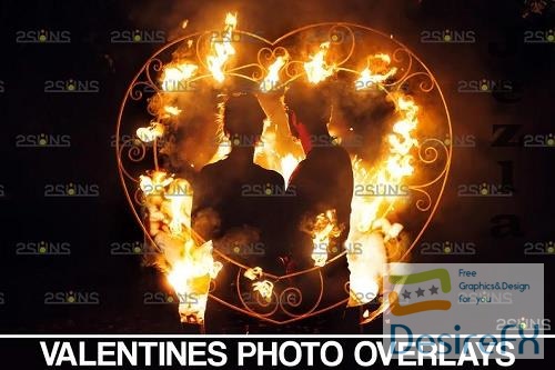 Valentine Overlay & Photoshop Overlay, Sparkler overlay