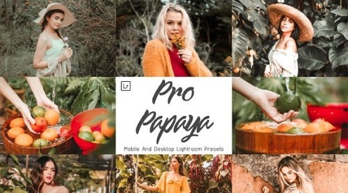 14 Pro Papaya Desktop And Mobile Lightroom Preset
