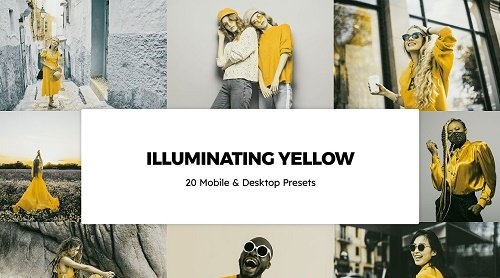 20 Illuminating Yellow LR Presets - 6003981