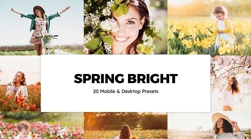 20 Spring Bright Lightroom Presets - 5978125