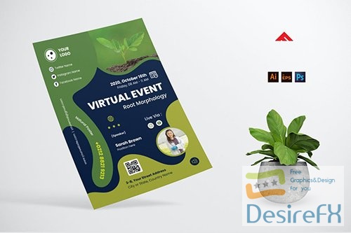Biological Online Event Flyer